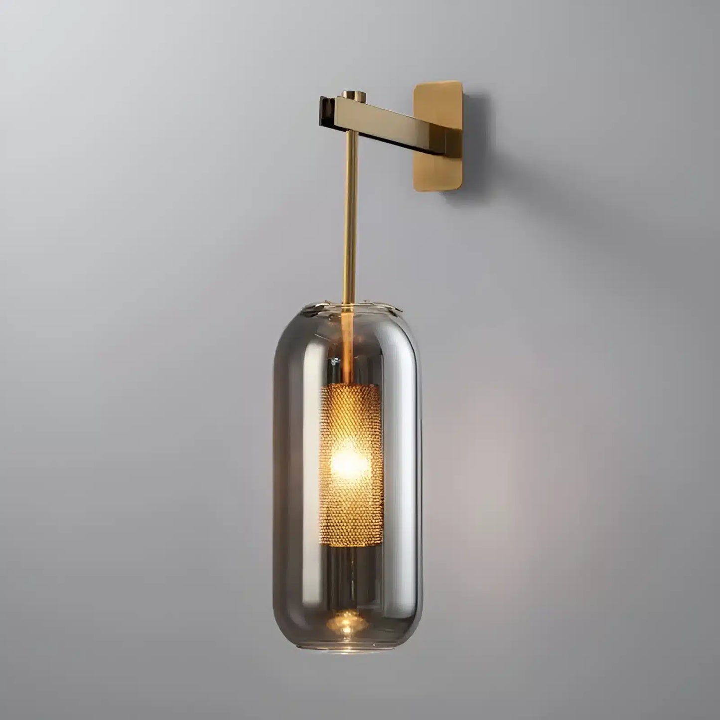 Applique LED Moderne en Verre - Design Nordique pour Éclairage de Salon