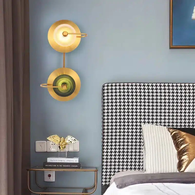 Applique Murale LED Minimaliste en Verre - Design Nordique Moderne