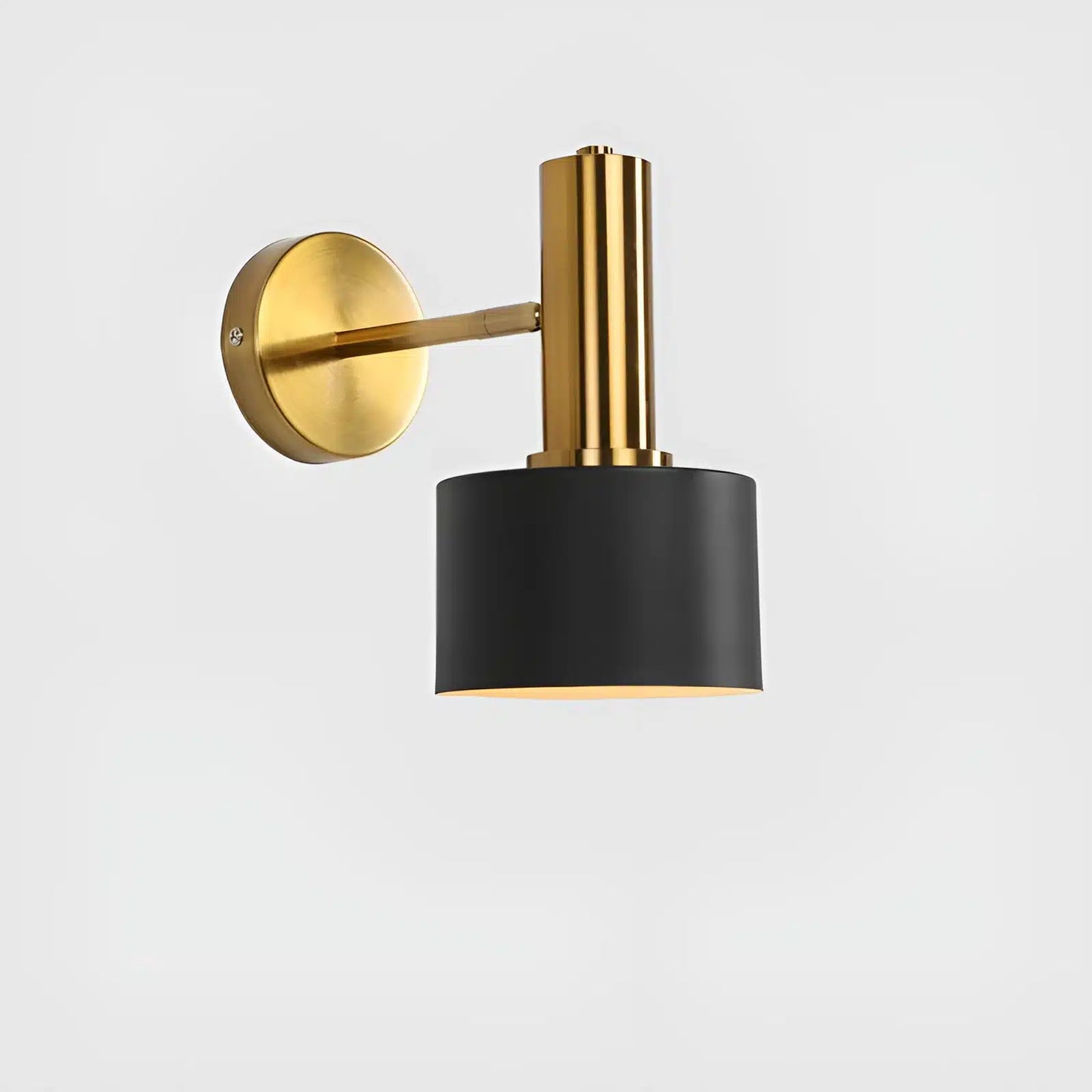 Applique Murale LED Moderne Nordique - Éclairage Intérieur Doré et Noir