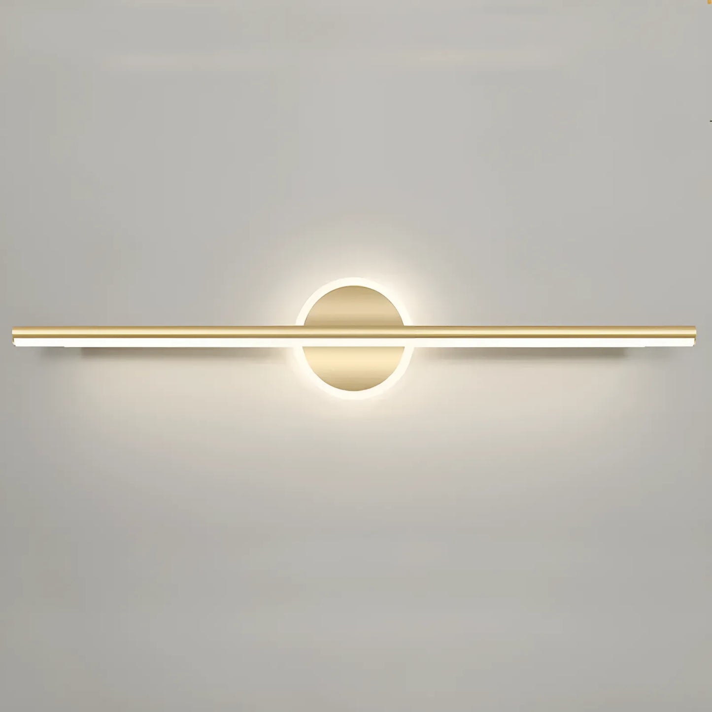 Applique Murale LED Moderne Style Rond pour Miroir, Luminaire Décoratif