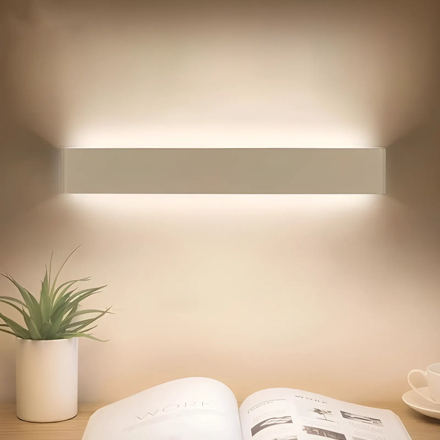 Applique Murale LED à Intensité Réglable Design Moderne pour Intérieur