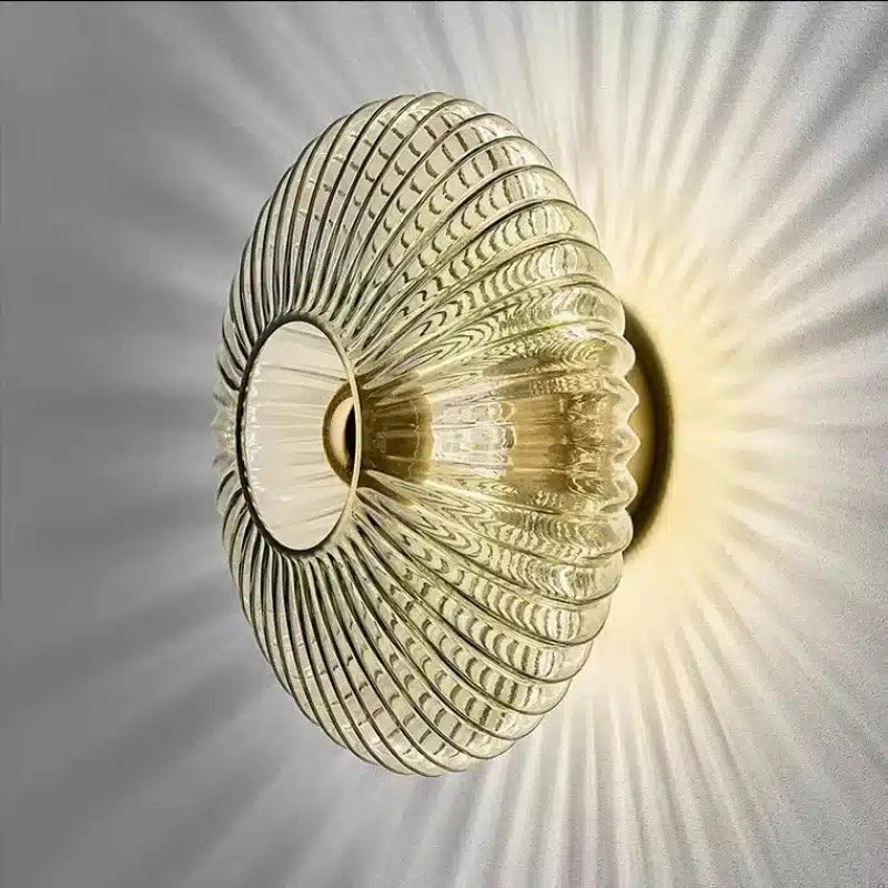 Applique Murale LED en Verre Moderne – Luminaire Décoratif