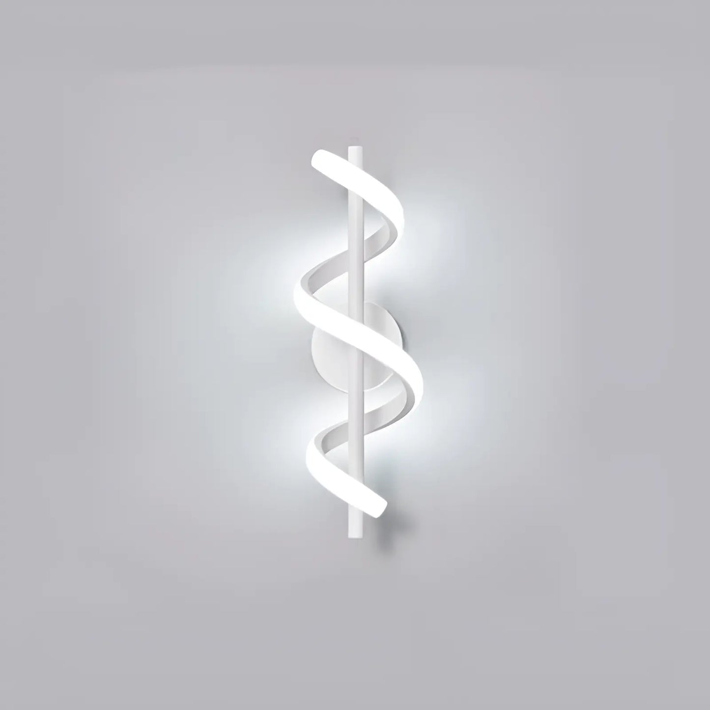Applique murale LED en forme d'hélice de lumière pour chambre