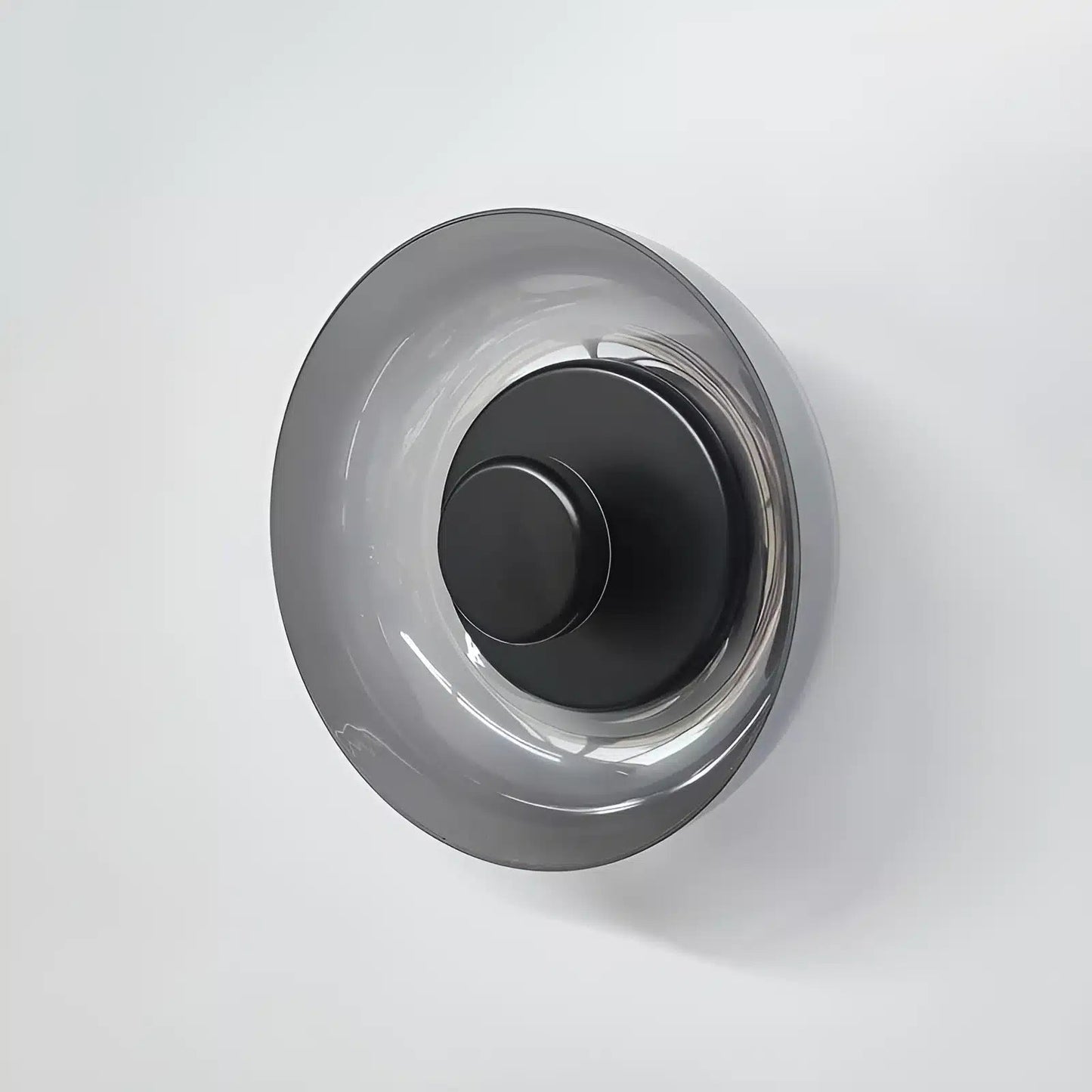 Applique Décorative en Verre Moderne pour Salon et Chambre - Luminenza - Smokey Grey