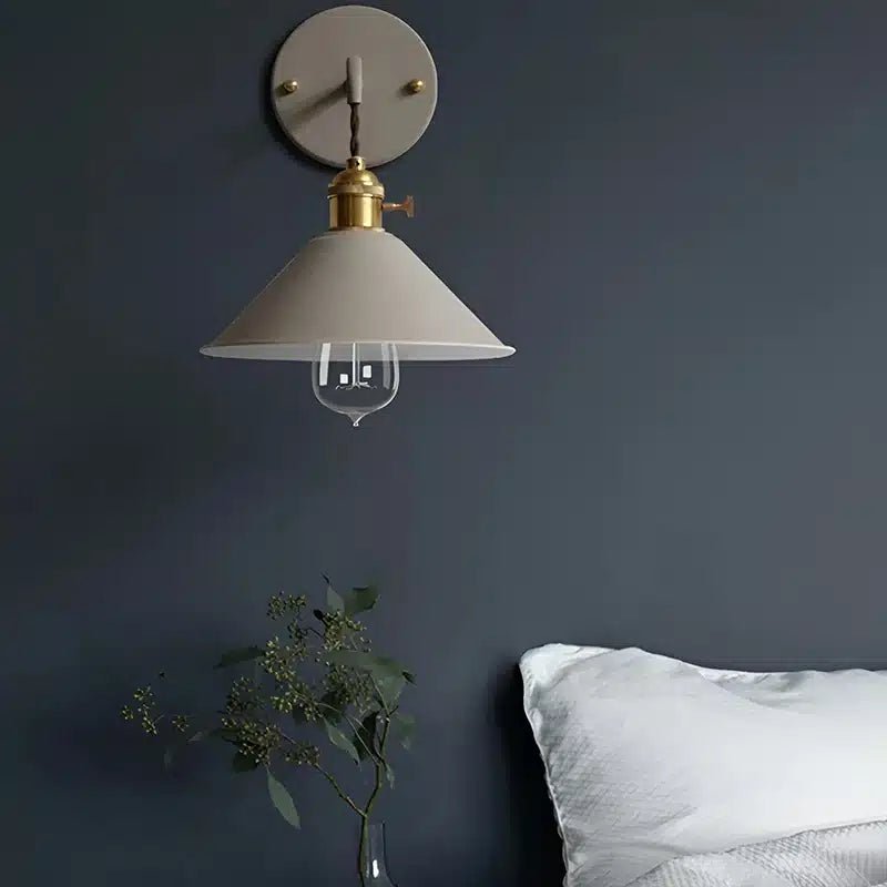 Applique murale design vintage pour chambre - Luminenza - Blanc