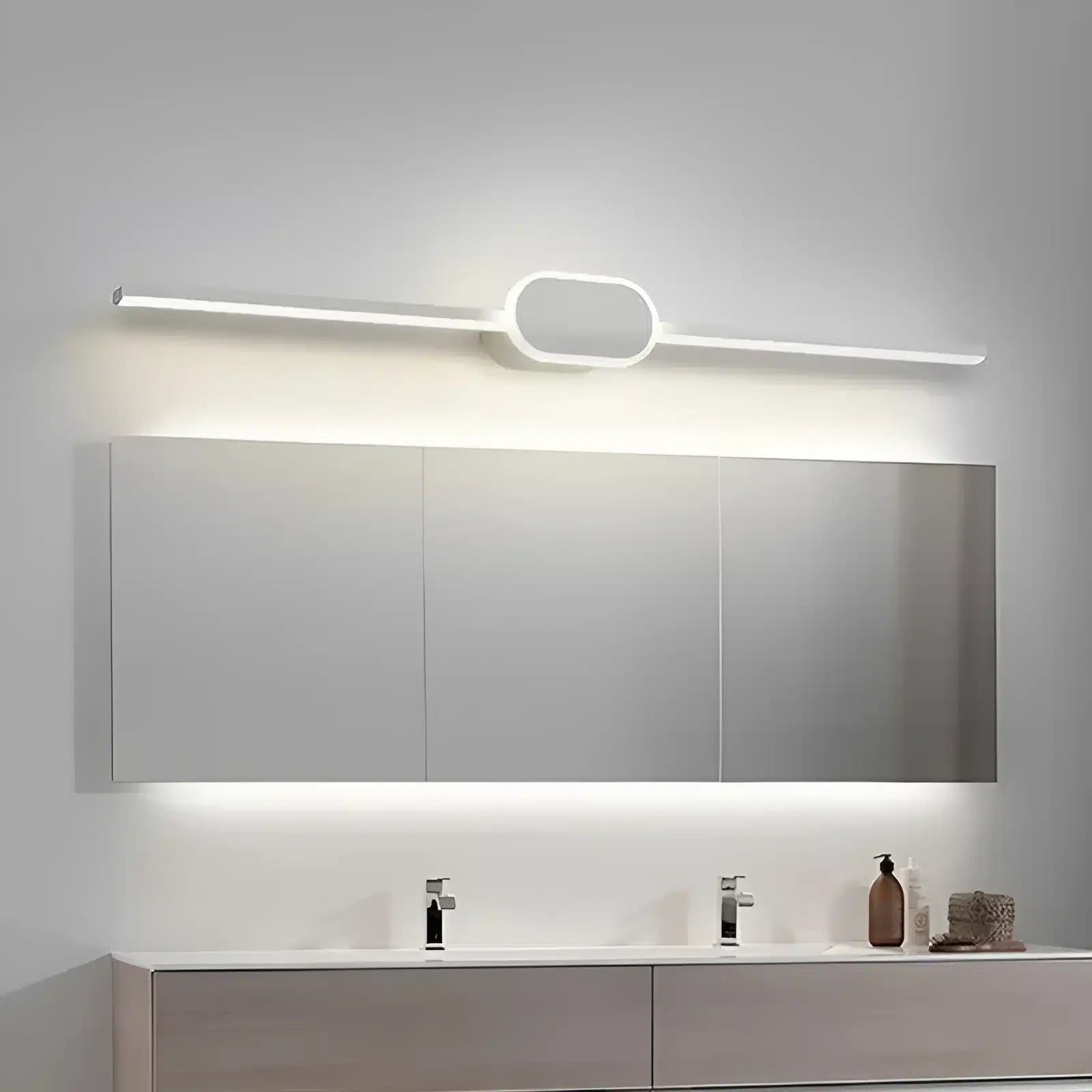 Applique Murale LED 3 Couleurs Style Rectangle - Luminenza - Noir