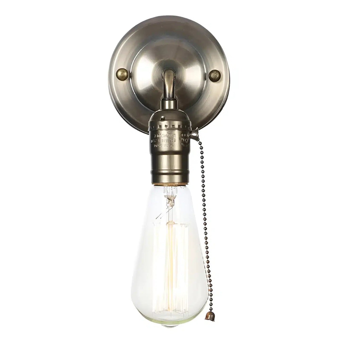 Applique Murale LED Chromé, Style Loft Vintage - Luminenza - Bronze