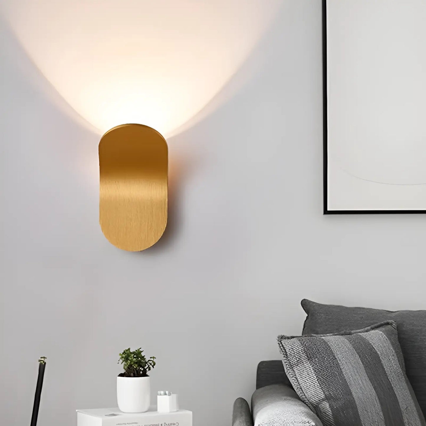 Applique Murale LED COB Réglable - Moderne et Luxueuse - Luminenza - Blanc