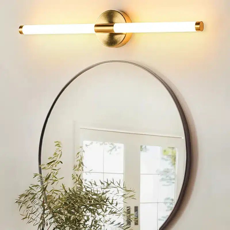 Applique Murale LED Décorative à Double Abat - Jour - Luminenza - Doré