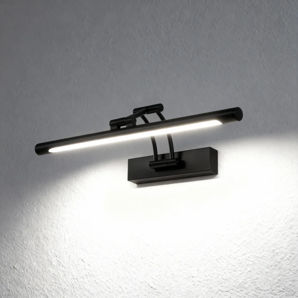 Applique murale LED en métal design simple et moderne - Luminenza - Noir