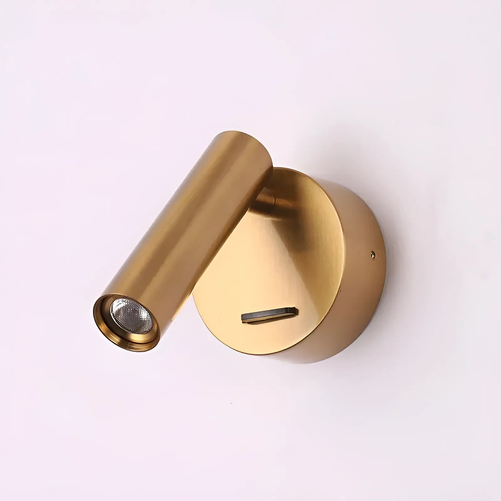 Applique murale LED encastrable pour chambre - Luminenza - Doré