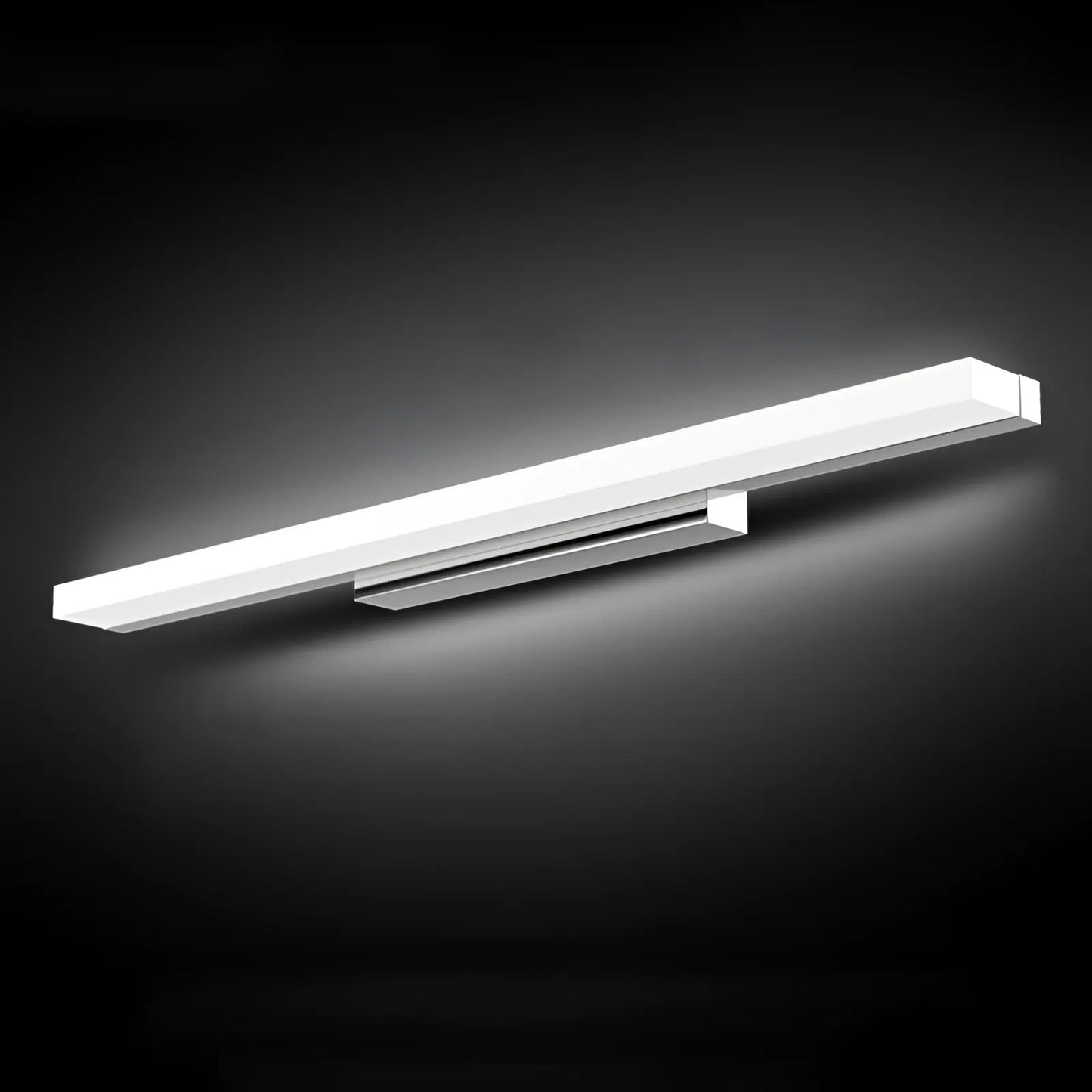 Applique Murale LED Moderne, Design Rectangulaire Élégant - Luminenza - Argent