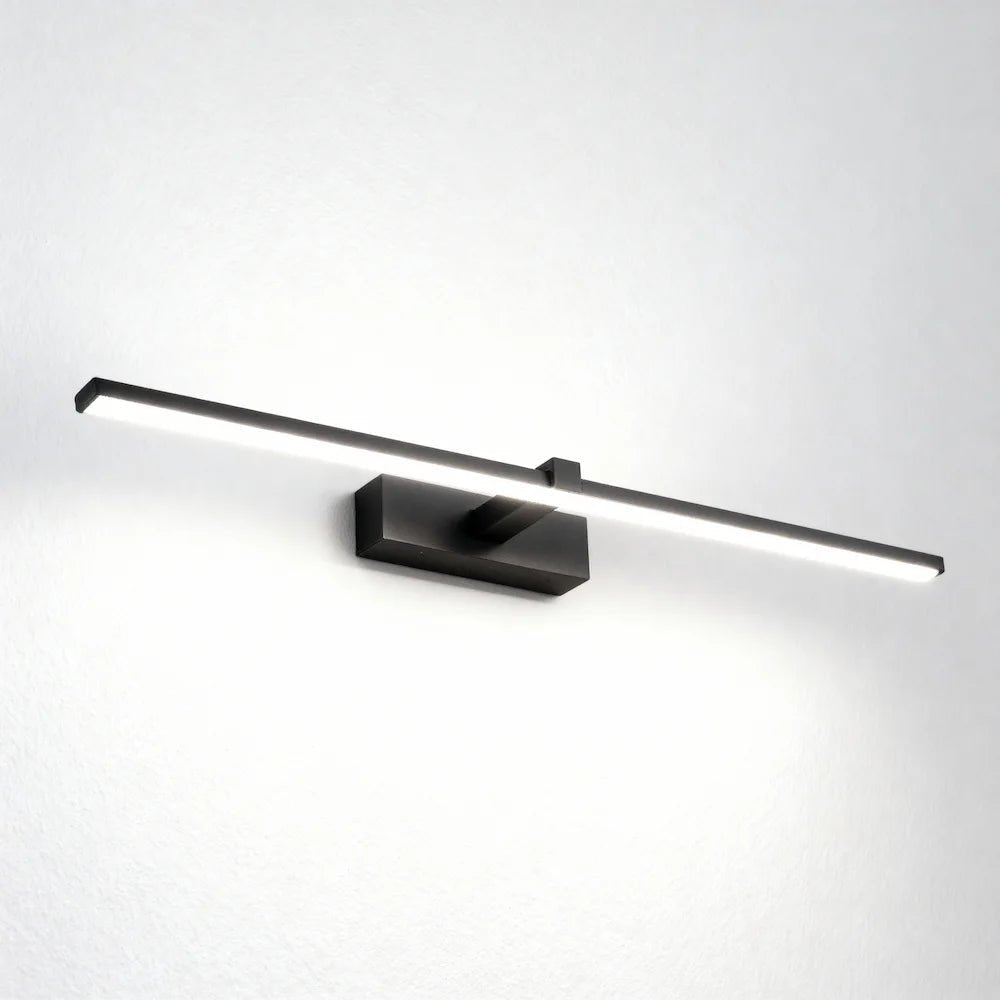 Applique murale LED moderne en aluminium - Luminenza - Noir