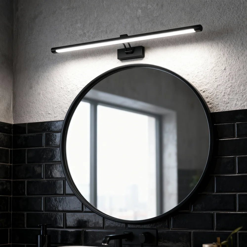 Applique Murale LED Moderne Noir et Argent - Luminenza - Argent