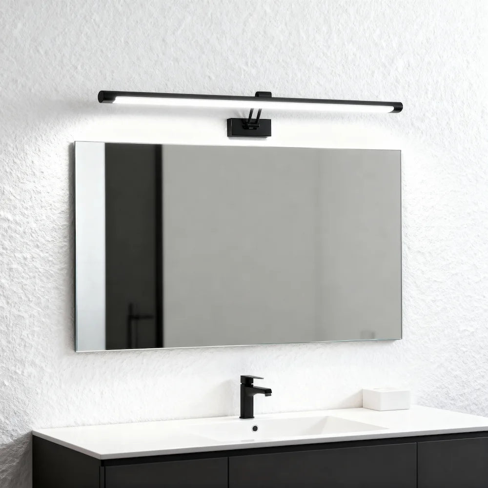 Applique Murale LED Moderne Noir et Argent - Luminenza - Argent