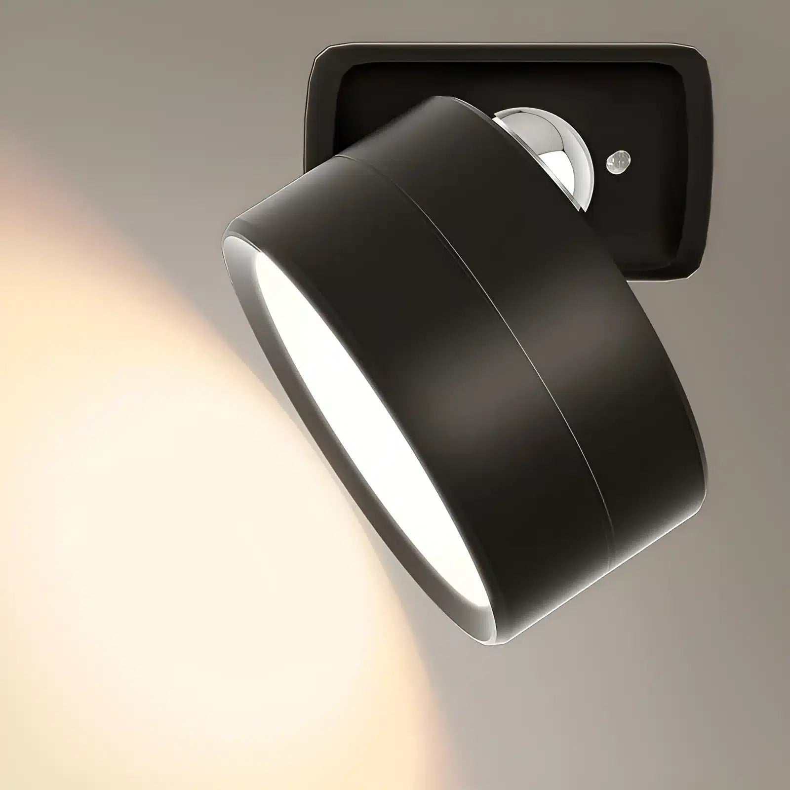 Applique Murale LED Rechargeable 360° avec Télécommande - Luminenza - Noir