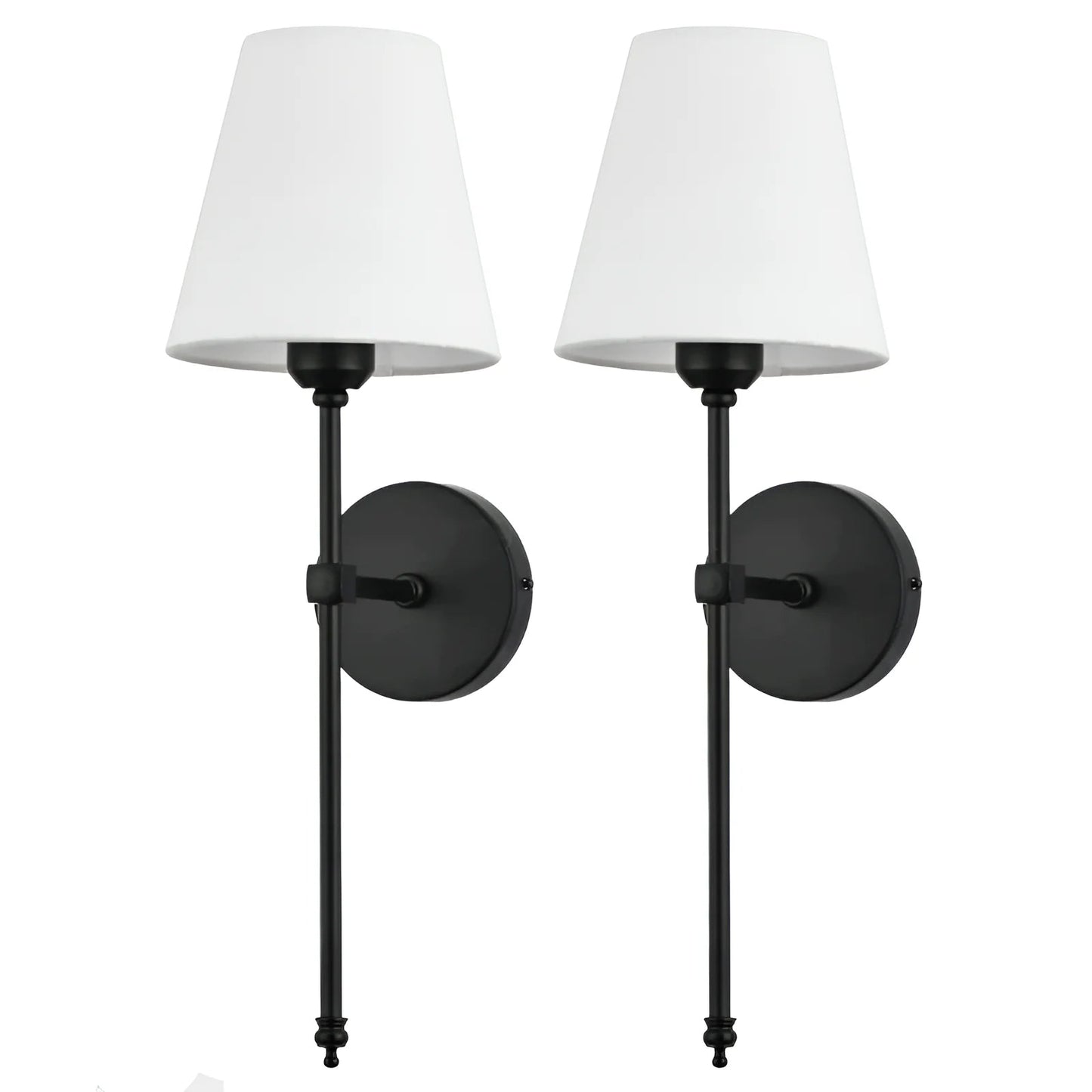 Applique murale LED sceptre de lumière pour chambre - Luminenza - Noir