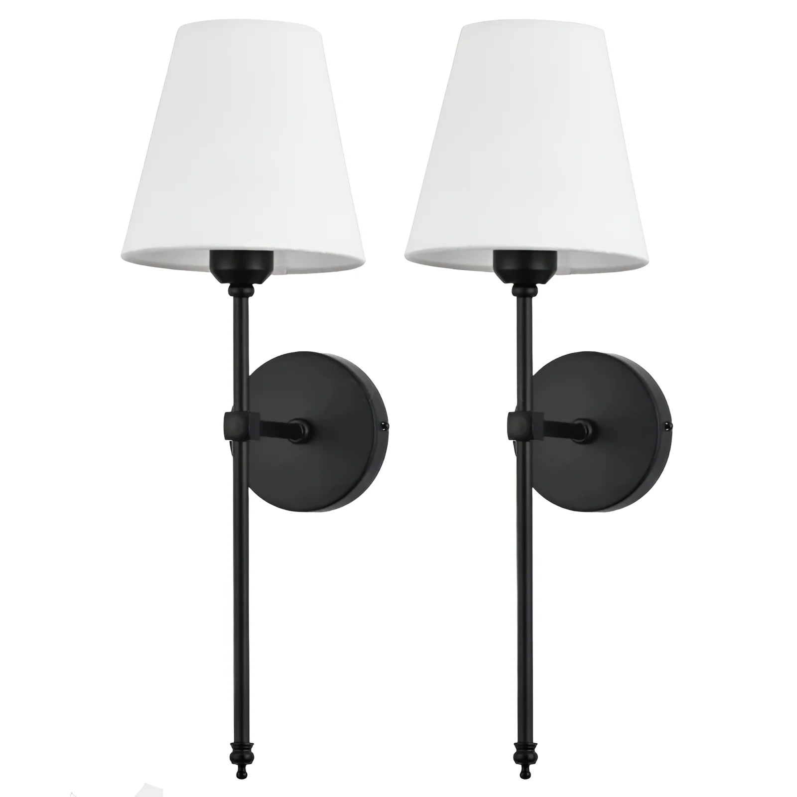 Applique murale LED sceptre de lumière pour chambre - Luminenza - Noir