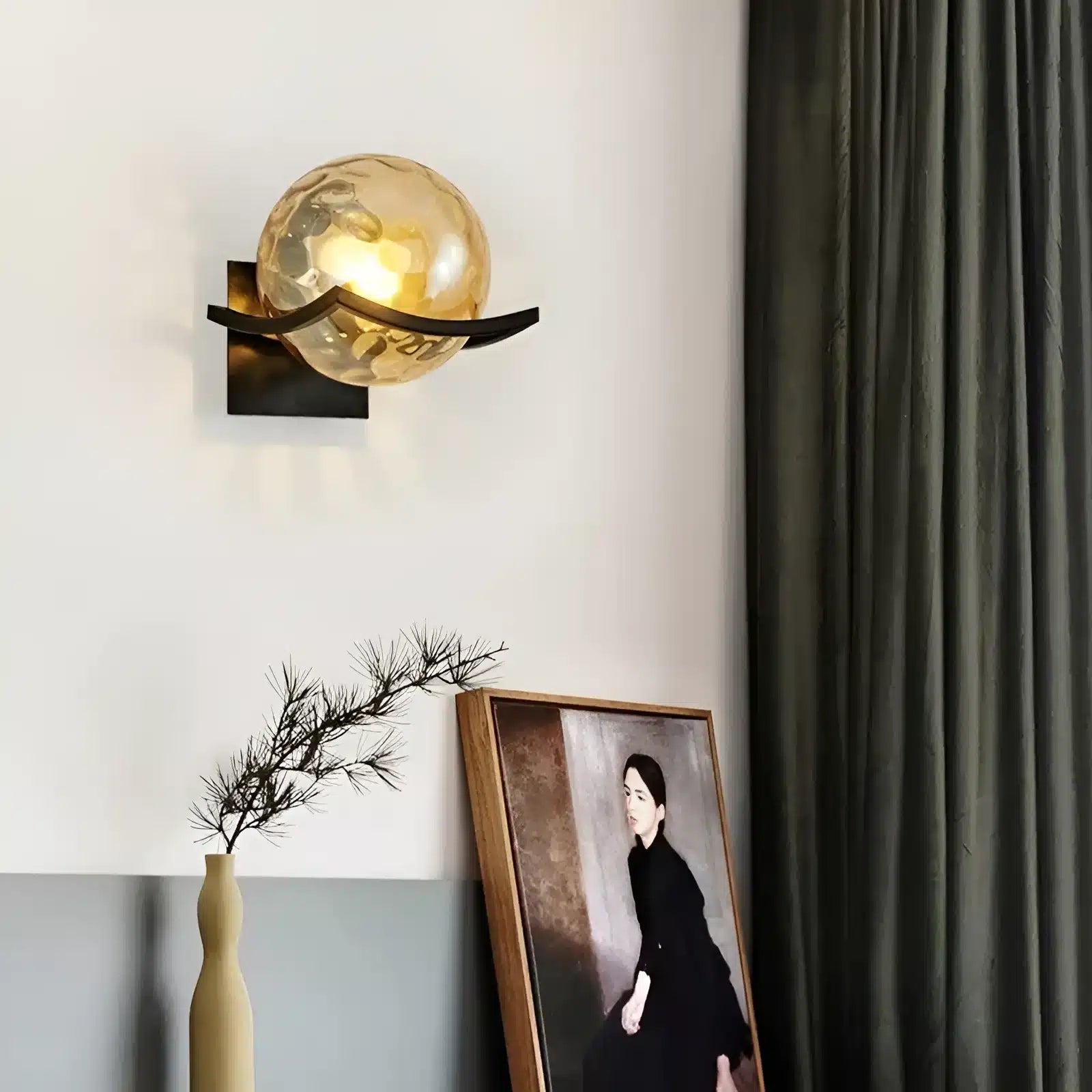 Applique Murale Moderne en Métal – Éclairage Fonctionnel et Élégant - Luminenza - Noir