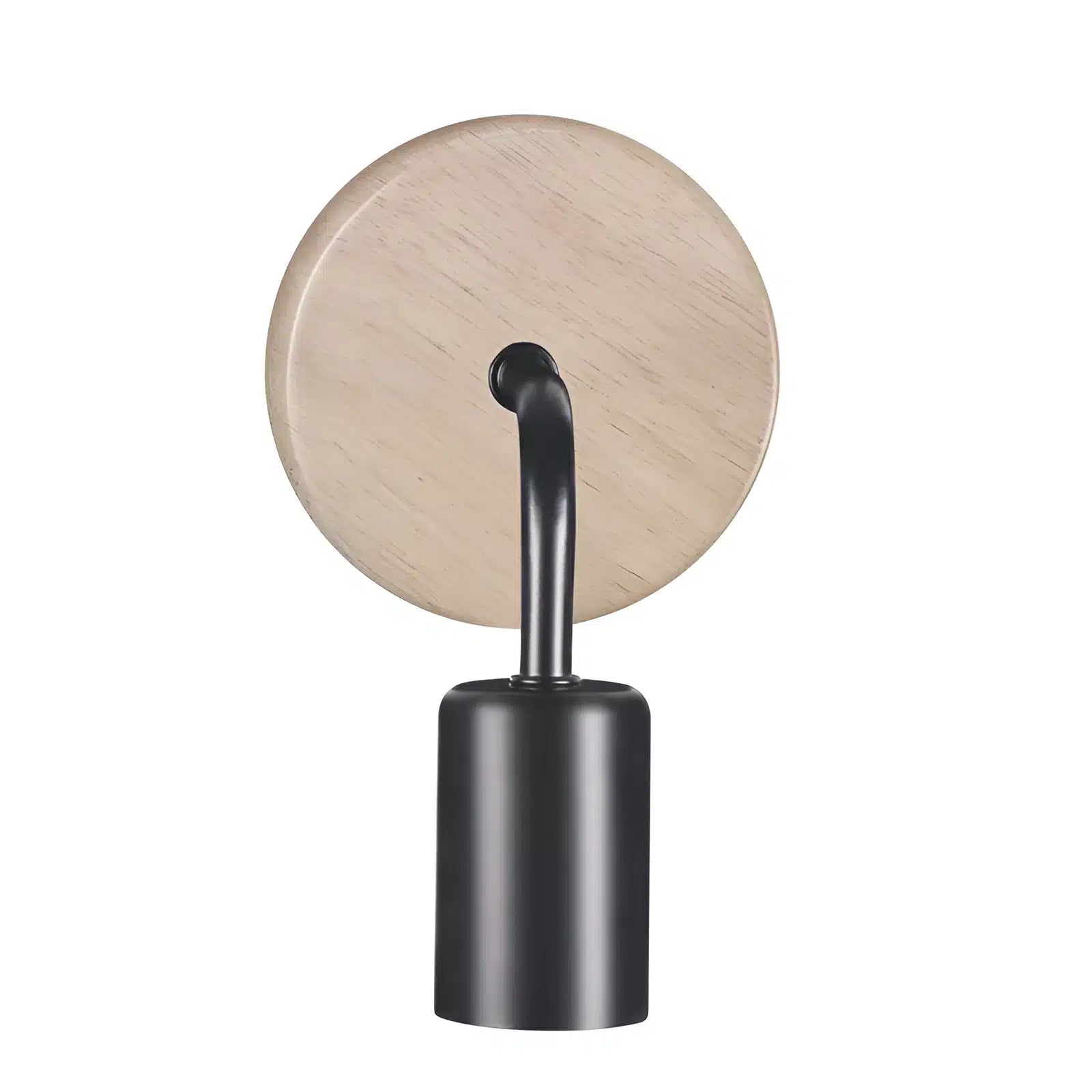 Applique Murale Rétro Nordique en Bois et Métal - Luminenza - Noir