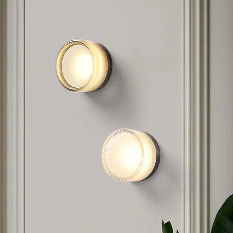 Appliques Murales à LED Ambre MSI pour Chambre, Salon et Hôtel - Luminenza - Blanc