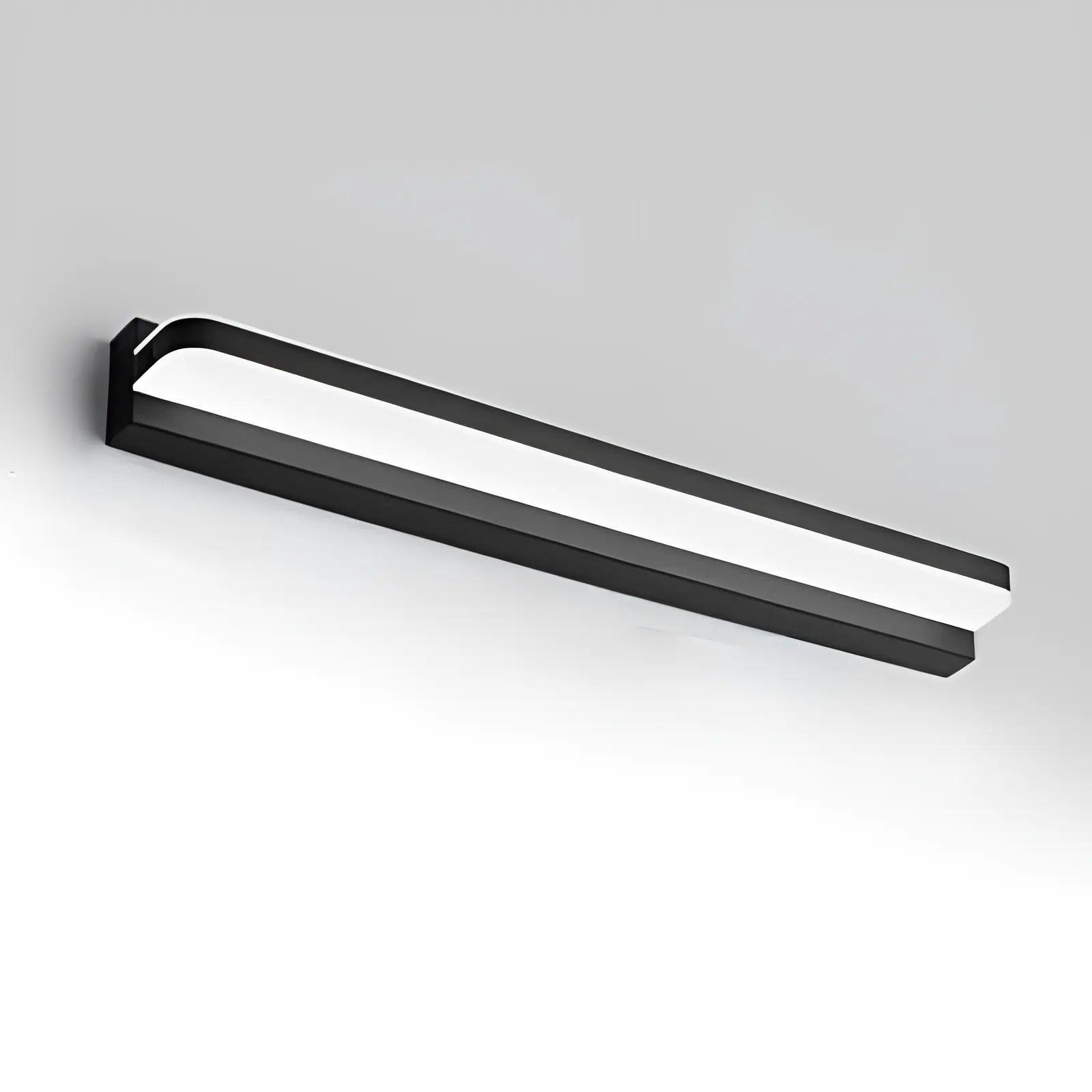 Appliques Murales Modernes en Acier Inoxydable pour Salle de Bain - Luminenza - Noir