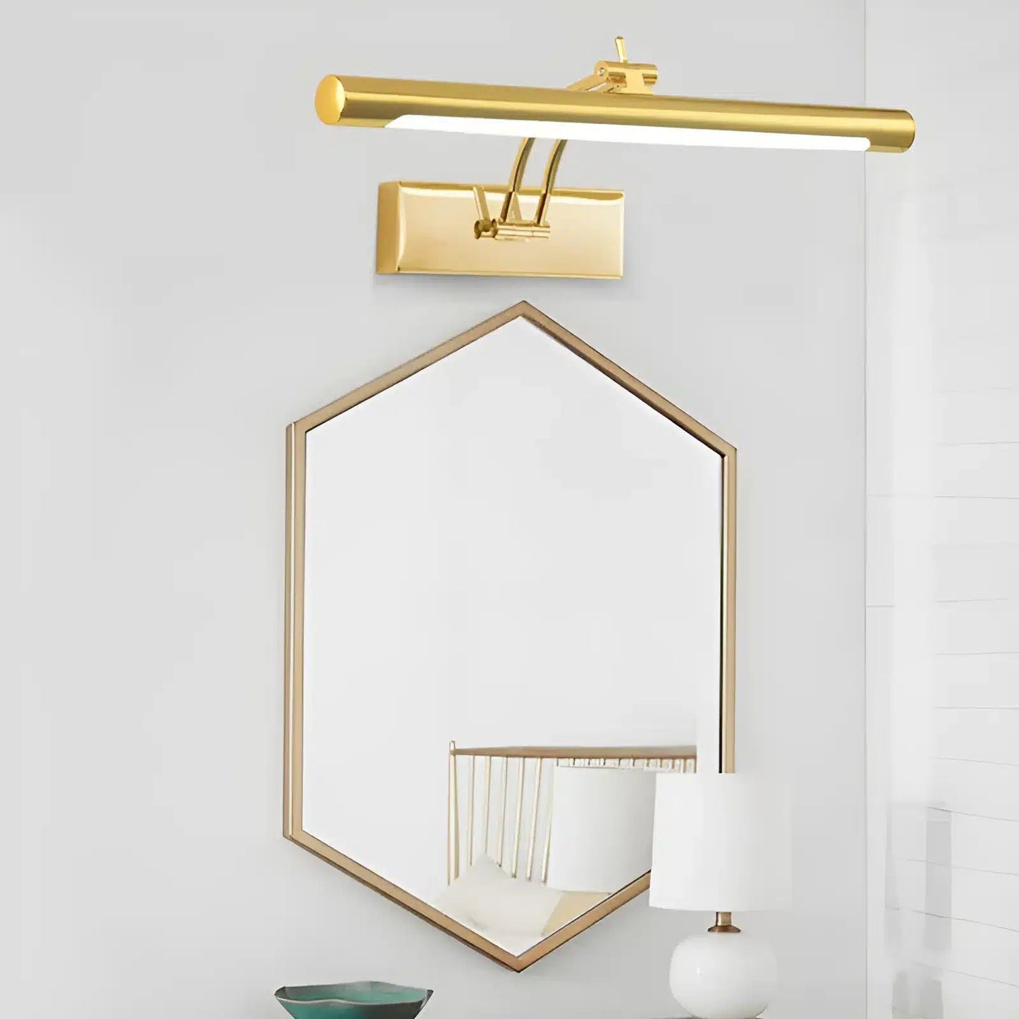 Appliques Murales Modernes pour Miroir de Salle de Bain - Luminenza - Argent