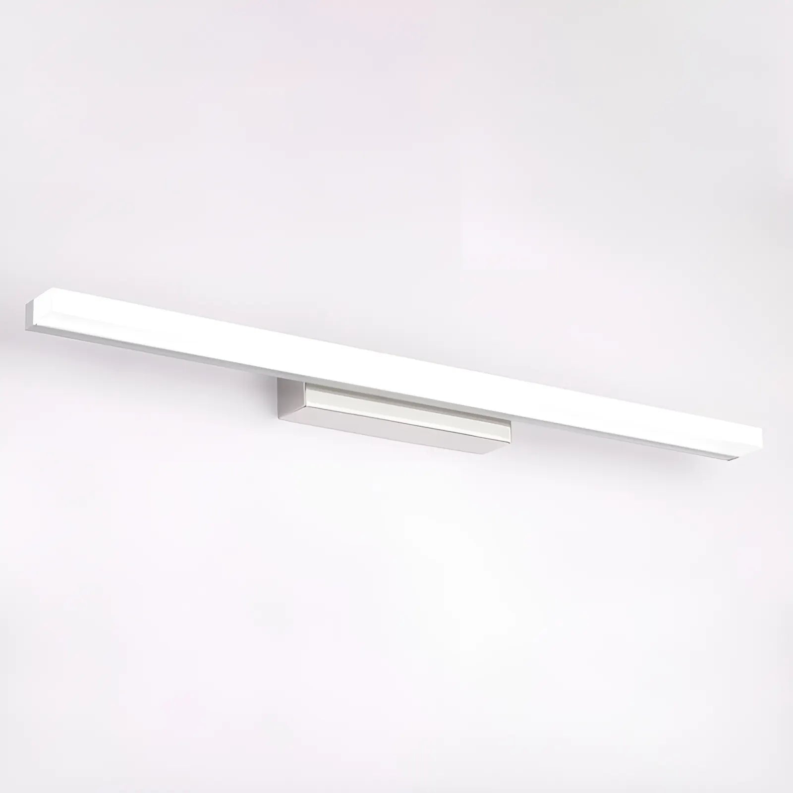 Lumière de Miroir en Acier Inoxydable Moderne pour Salle de Bain - Luminenza - Argent