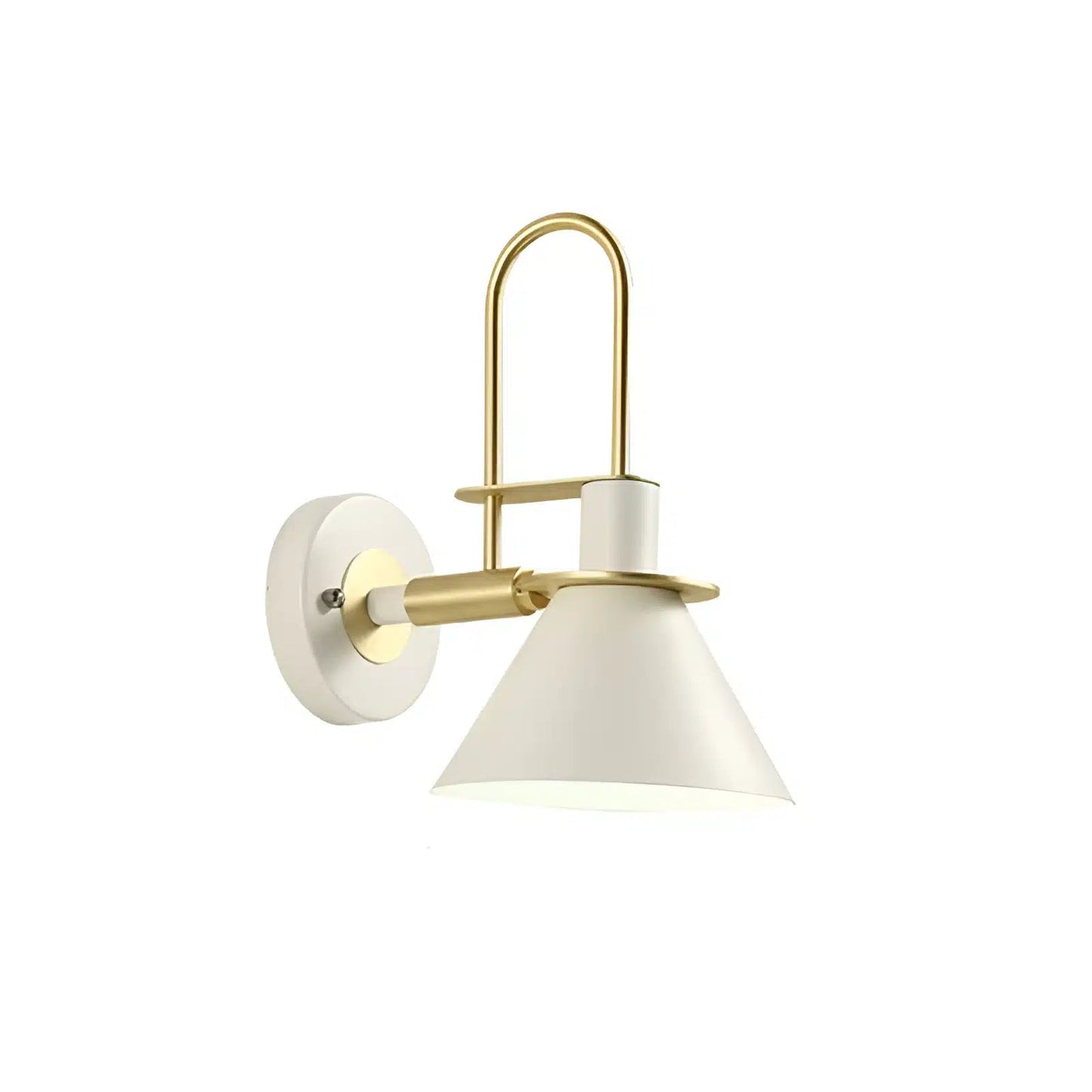 Luminaire Applique Murale en Métal - Style Industriel et Nordique pour Intérieur - Luminenza - Blanc