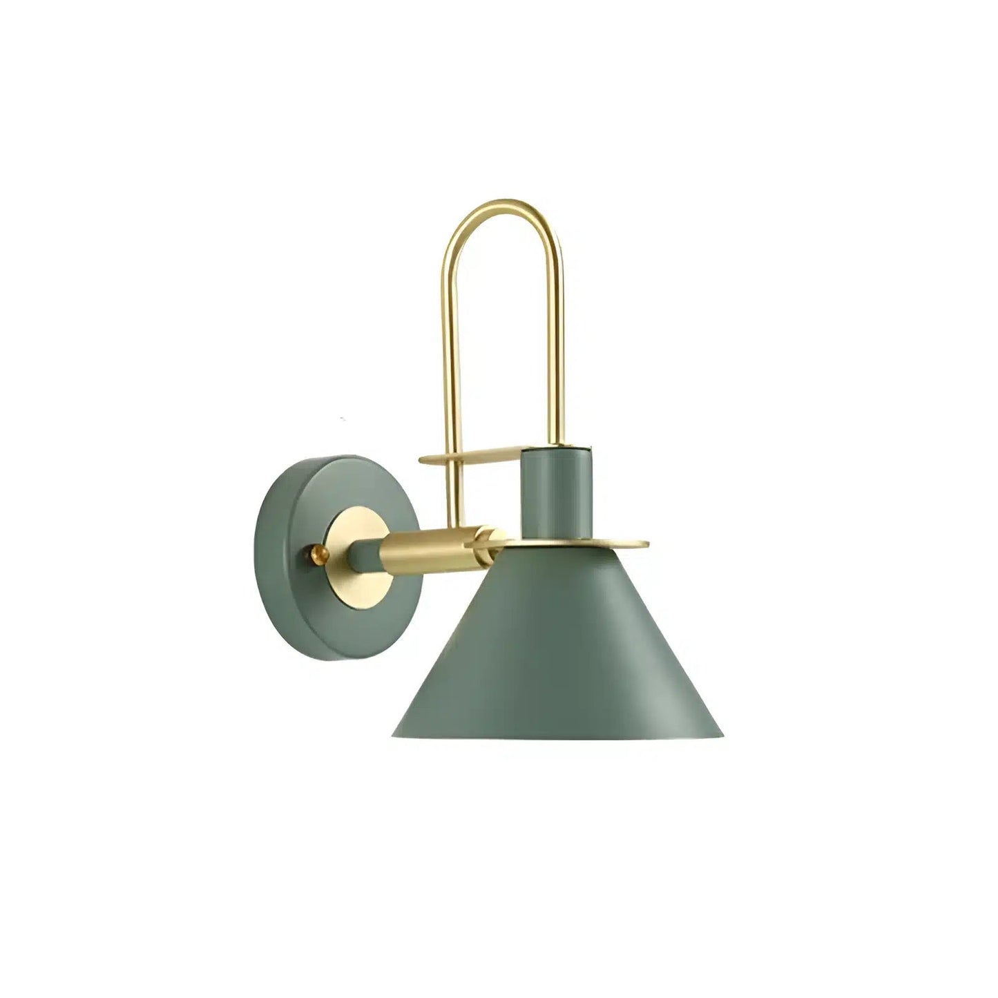 Luminaire Applique Murale en Métal - Style Industriel et Nordique pour Intérieur - Luminenza - Vert