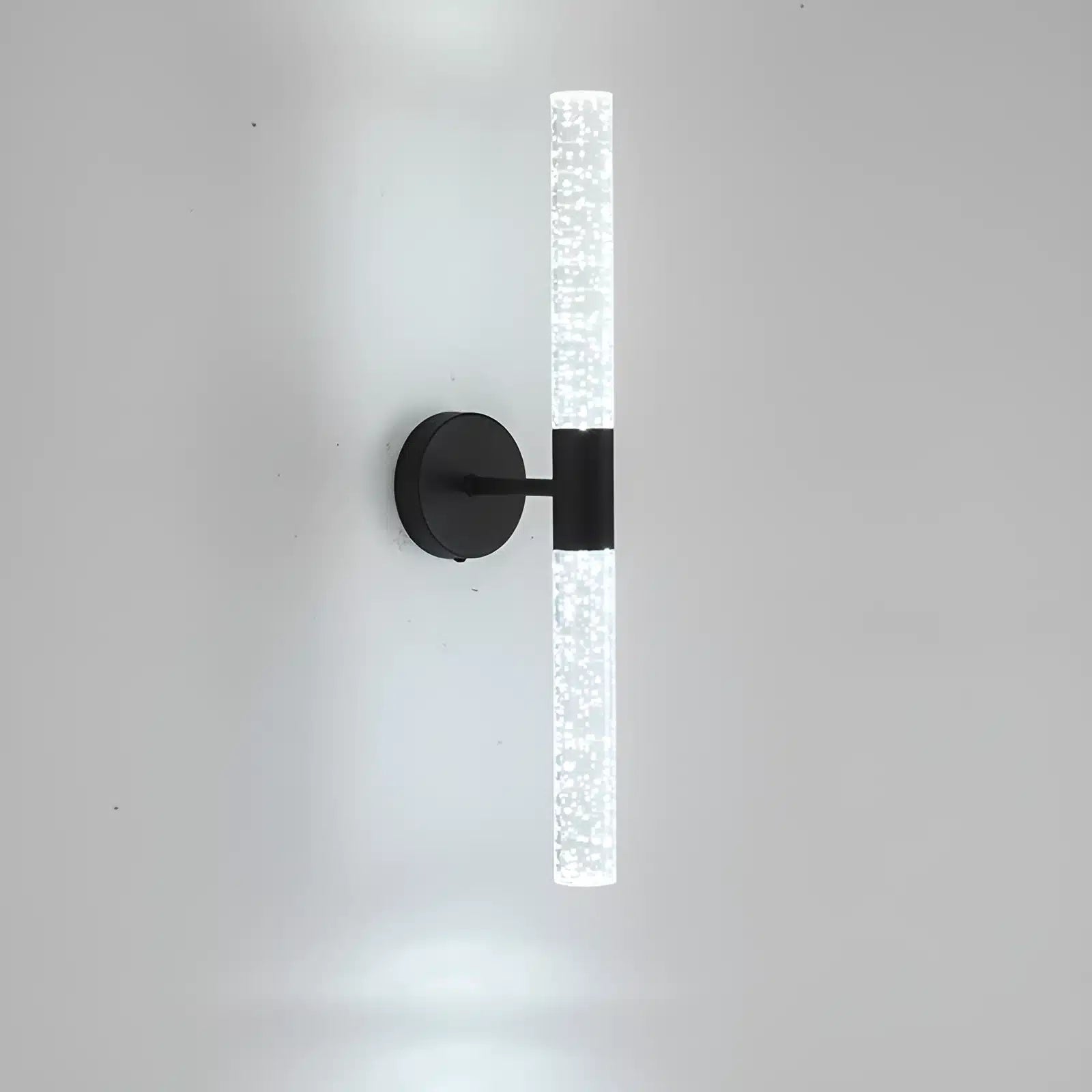 Luminaire LED en Clip - Applique Murale Moderne pour Chambre et Couloir - Luminenza - Noir