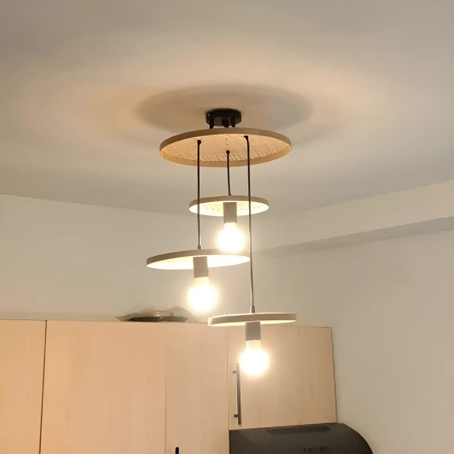 Plafonnier Araignée Réglable Style Loft Moderne - Luminenza - Noir