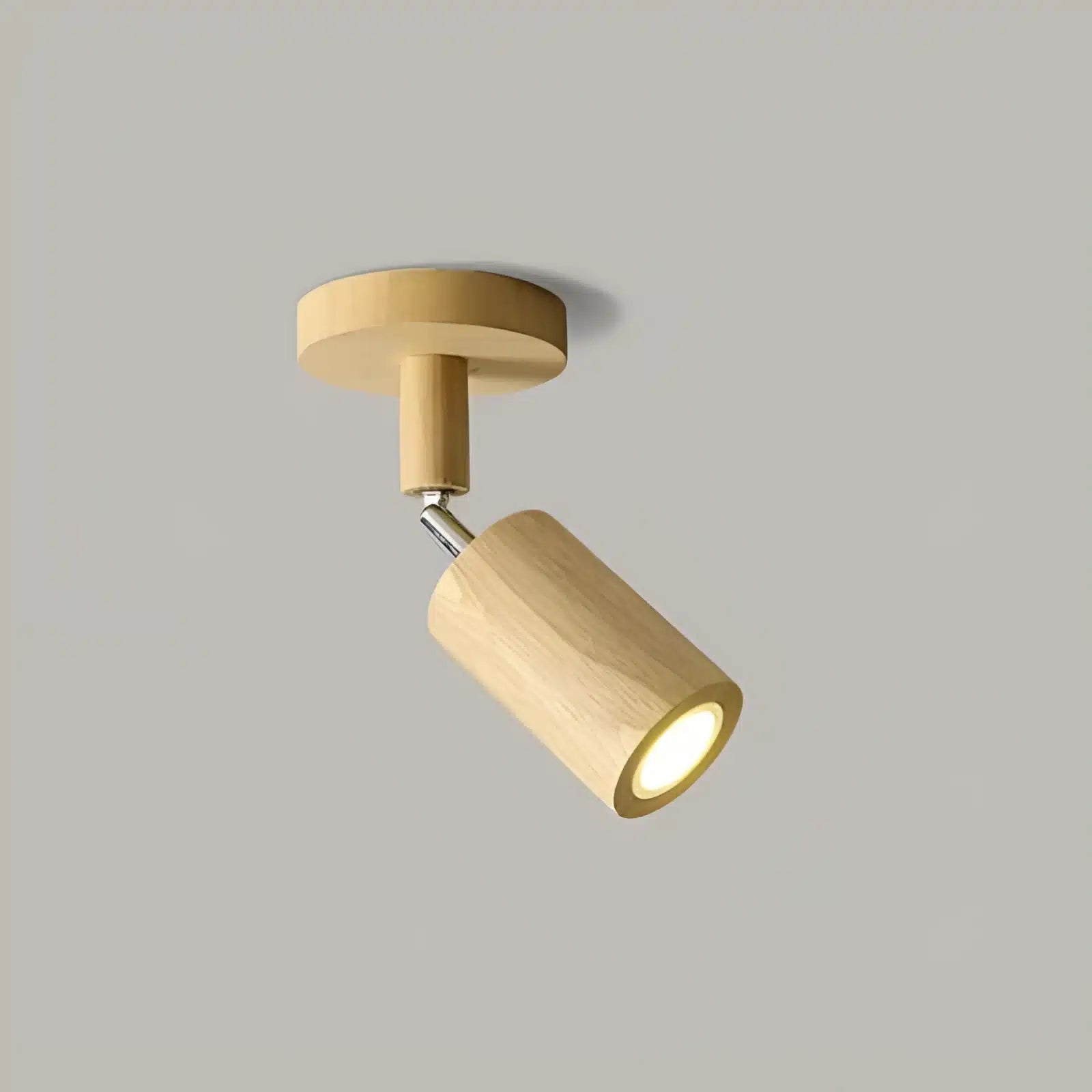 Plafonnier en bois nordique rotatif réglable en simple, duo, trio et quatuor - Luminenza - Bois