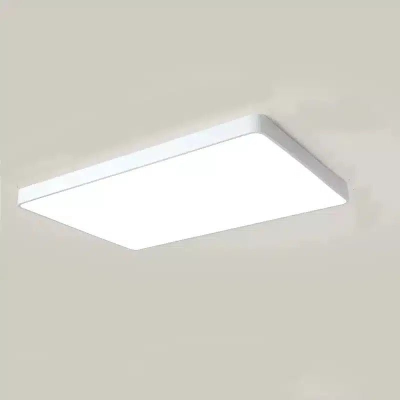 Plafonnier LED Design Moderne carré et rectangulaire en différentes tailles - Luminenza - Blanc