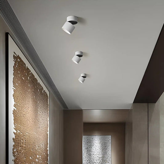 Spot LED Pliable en Aluminium - Éclairage Intérieur à Intensité Réglable - Luminenza - Blanc