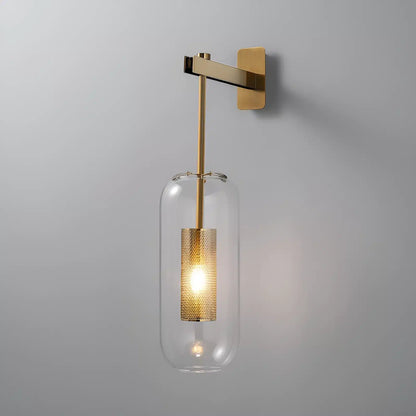 Applique LED Moderne en Verre - Design Nordique pour Éclairage de Salon
