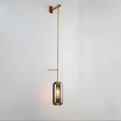 Applique LED Moderne en Verre - Design Nordique pour Éclairage de Salon