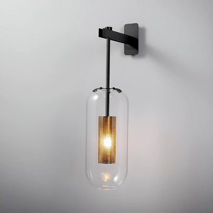 Applique LED Moderne en Verre - Design Nordique pour Éclairage de Salon