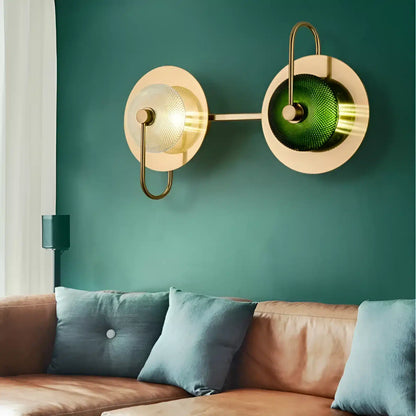 Applique Murale LED Minimaliste en Verre - Design Nordique Moderne