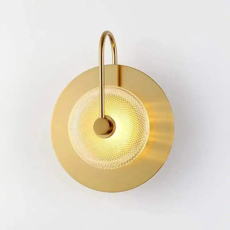 Applique Murale LED Minimaliste en Verre - Design Nordique Moderne