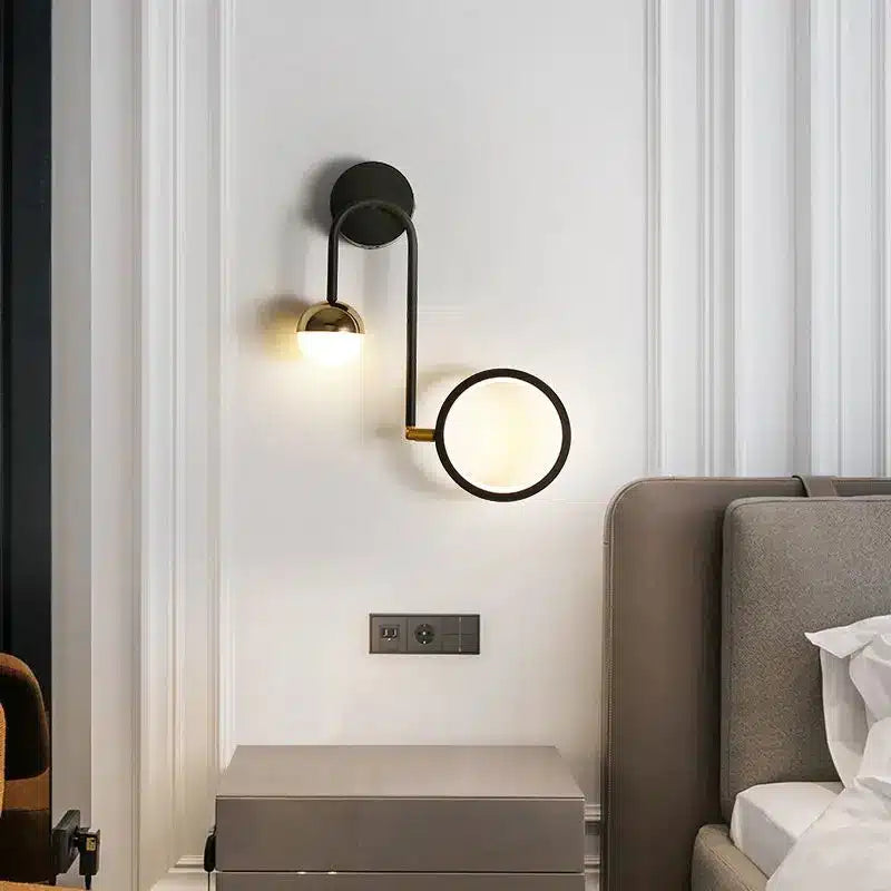 Applique Murale LED Moderne - Design Boule Ronde