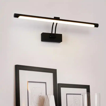 Applique Murale LED Moderne Noir et Argent
