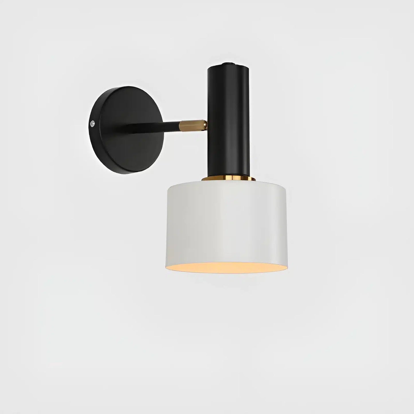 Applique Murale LED Moderne Nordique - Éclairage Intérieur Doré et Noir