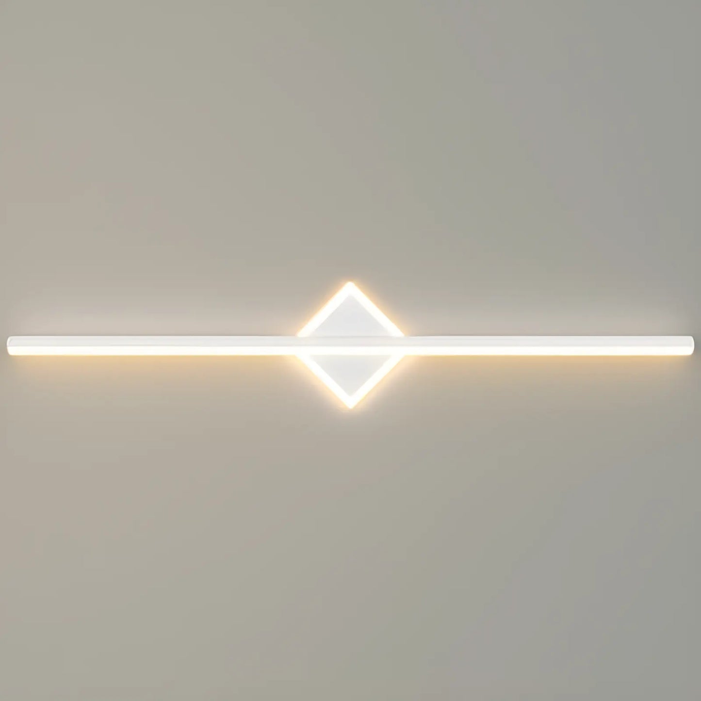 Applique Murale LED Moderne Style Losange pour Miroir, Luminaire Décoratif