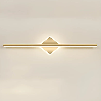 Applique Murale LED Moderne Style Losange pour Miroir, Luminaire Décoratif