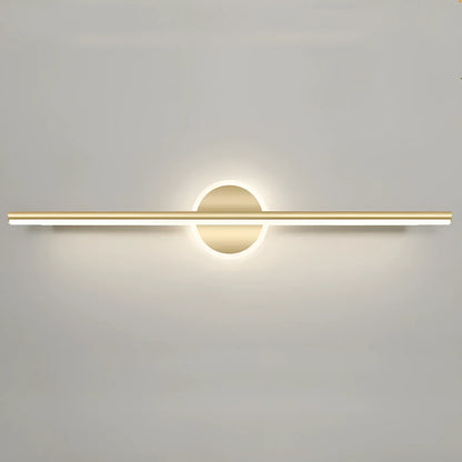 Applique Murale LED Moderne Style Rond pour Miroir, Luminaire Décoratif