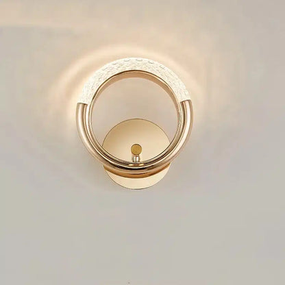 Applique Murale LED en Cristal au Design Nordique Moderne