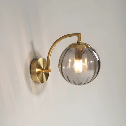 Applique Murale LED en Verre Coloré pour chambre