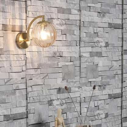 Applique Murale LED en Verre Coloré pour chambre