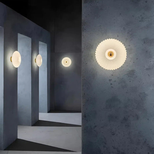 Applique Murale LED en Verre Moderne – Luminaire Décoratif